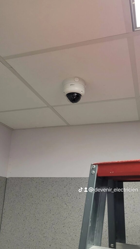 installation camera de surveillance